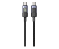 Unitek Przewód USB-C PD 60W  z wyświetlaczem 2m z oplotem - 1455227 - zdjęcie 1
